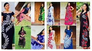 Desain Baju Bathik Terbaru | rok batik| mandi gaum | koleksi batik cantik| desain gaum 2022