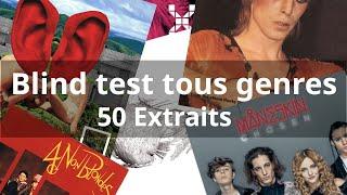 Blind Test #6 - Tous genres / toutes générations