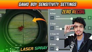 @GamoBoy  Pubg Mobile Lite Sensitivity Settings | Best Sensitivity Settings For Pubg Lite