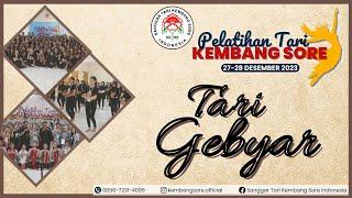 TARI GEBYAR - SANGGAR TARI KEMBANG SORE INDONESIA