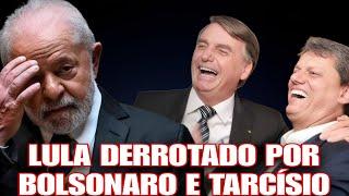 BOMBA BOMBA! SE AS ELEIÇÕES FOSSEM HOJE BOLSONARO E TARCÍSIO VENCERIAM LULA