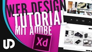 Web Design Tutorial mit Adobe Xd! [Tutorial]