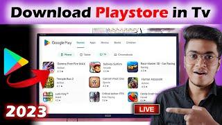 Smart Tv Me Play store Kaise Download kare | How To Install Playstore In Android Tv