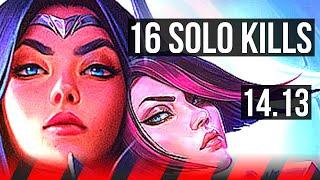 IRELIA vs FIORA (TOP) | 16 solo kills, 66k DMG | EUW Master | 14.13