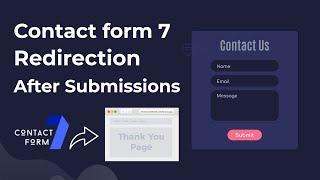 Contact form 7 redirection | Redirect To Thank You Page or any URL after Submission