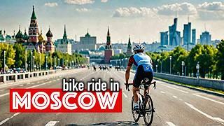 A magnificent two-wheeled tour of Moscow City (4K)