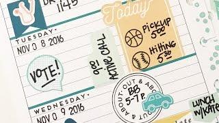 Plan With Me: November 7-13, 2016 {mini The Happy Planner™ Style!)