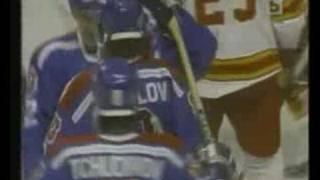 Calgary Flames Vs. Dinamo Riga 1989