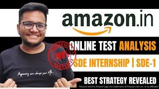 Amazon Online Test for SDE Internship and SDE 1 | How to prepare | Apply Now 