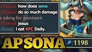 Full AP Sona | 1000 + AP |  "Finger Lickin' Good"