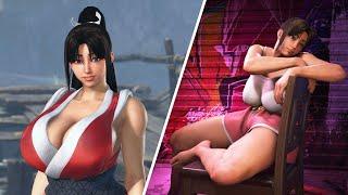 不知火舞のが、さらに巨大になりました - Mai Shiranui's  has become even bigger, Street Fighter 6 MOD