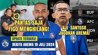 TERIMAKASIH FIGO!! Menanti Ketajaman Dalberto! Aji Santoso: Arema Punya Potensi Juara Piala Presiden