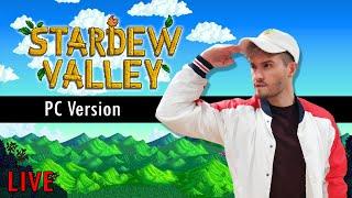 LIVE Stardew Valley - Starting My Steam Farm