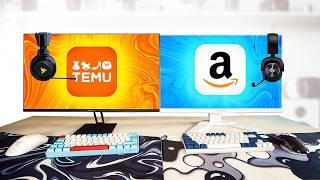 Temu VS Amazon Gaming PC Setup...