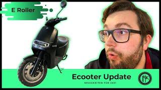 Ecooter E Roller - Update 2021 Neue Modelle & Neue Farben