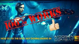 Modern Combat 5: How to fix the multiplayer & single player data NOT DOWNLOADING!!!