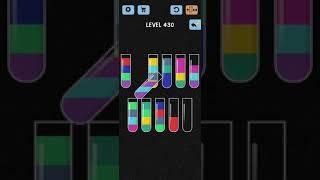 Water Color Sort Level 430 Walkthrough Solution iOS/Android