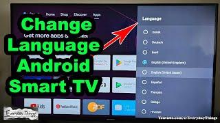 How to Change Language on Your Android Smart TV - Quick and Easy Guide