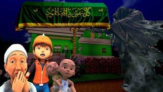 PENAMPAKAN LAMPOR KERANDA TERBANG DI KAMPUNG DURIAN RUNTUH?! UPIN IPIN TAKUT