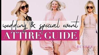 What to Wear to Your Special Event | Attire Guide & Glossary