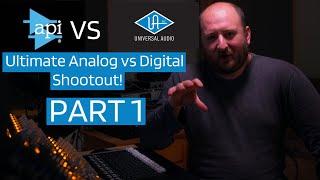 API Hardware vs UAD Software Shootout Part 1