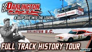 Darlington Raceway History Tour! Inside Forgotten Details of NASCAR's Most Unique Track