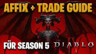 Ultimativer Affix & Trade Guide - Mit praktischen Übersichten! [Diablo 4 Basics]