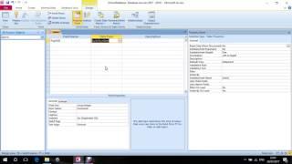 How To Create A Table In Access 2010