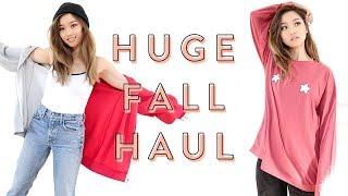 Huge Fall Try-On Haul | Eggie Drop II