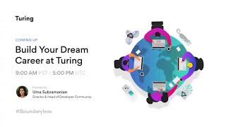 Build a strong software engineering career in a remote-first world | Turing Developer Event #1