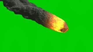 Green screen meteorite falling. A MUST WATCH effect that will blow your mind.