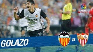 Great Goal of Guedes (1-0) Valencia CF vs Sevilla FC