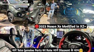  2023 Tata Nexon Xe Modified With price Nexon Modified Nexon Xe Modification Nexon Facelift