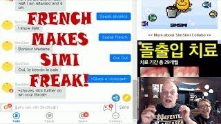 Simsimi the Creepy Funny Chatbot | Speaking French Makes Him Psycho!