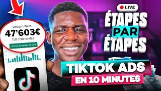 CHALLENGE : 10 MINUTES Pour Faire Ses Premières Ventes en DROPSHIPPING en 2024 / TikTok Ads Tutoriel