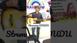 Best Guitar Lessons For Beginners! Strumming DDUDU (5Times) Progress Chords: G-C -D