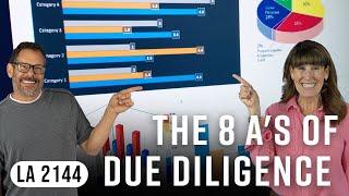 The 8 A's Of Due Diligence: What You Should Really Focus On