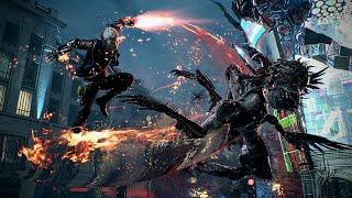 Devil May Cry 5 Brutal combat gameplay (4K)