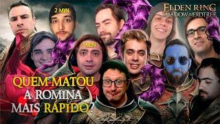 Streamers Reagindo a Romina Santa do Broto na DLC Elden Ring - Quem Matou Mais Rápido ? #eldenring