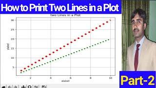 Matplotlib Plot Multiple Lines | Plot Multiple Lines in Matplotlib in Python P-2|