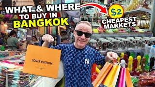 What To Buy From BANGKOK's Largest & Cheapest Market | Complete Shopping Guide #livelovethailand