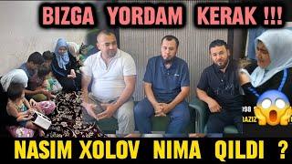 NASIM XOLOV NIMAGA HAZORASPGA KELDI !!! JIDDIY  MUROJAT  !!!