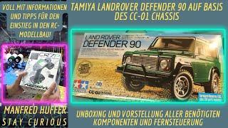 RC-Modellbau: Tamiya Landrover auf CC-01 Chassis: Unboxing und Einführung für Einsteiger