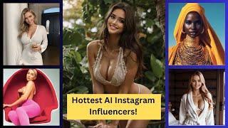 12 Hottest AI Instagram Influencers 2024 #hottestAIgirls #instagram