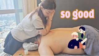 ASMR  She's Incredible! Intense Massage and Relaxing!