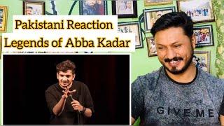 Pakistani Reacts Legends of Abba Kadar | Standup comedy by Munawar Faruqui | 2024