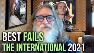 Best FAILS and FUN moments of The International 2021