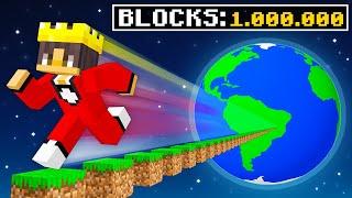 Walking 1,000,000 Blocks in Minecraft!