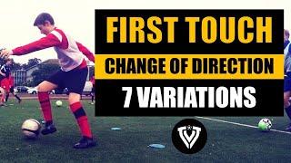 First Touch Football Drills | U9 - U10 - U11 - U12 - U13 - U14 | Thoma Vlaminck