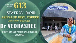 'C' ACADEMY THANJAVUR ANNOUNCE OUR NEET(UG) 2024 - 7.5% STATE TOPPER - VEDHASREE.S (SMC)